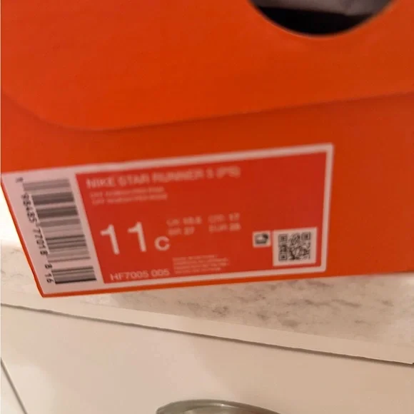 Nike Kids Black and Pink Sneakers - Picture 5 of 5